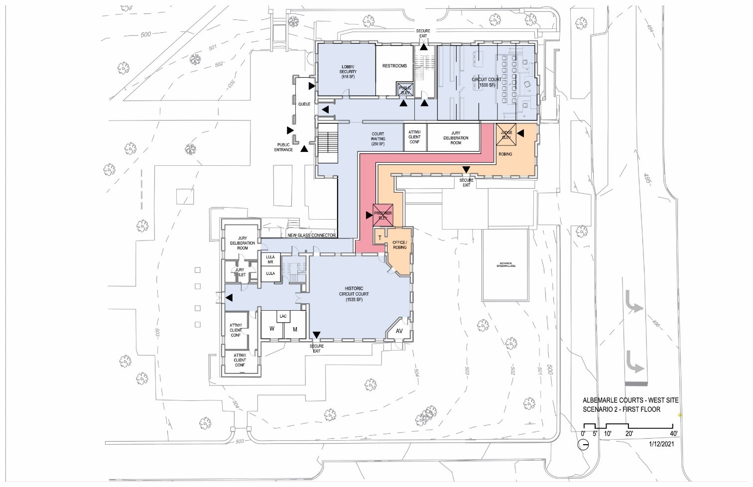 Albemarle County Floor Plan
