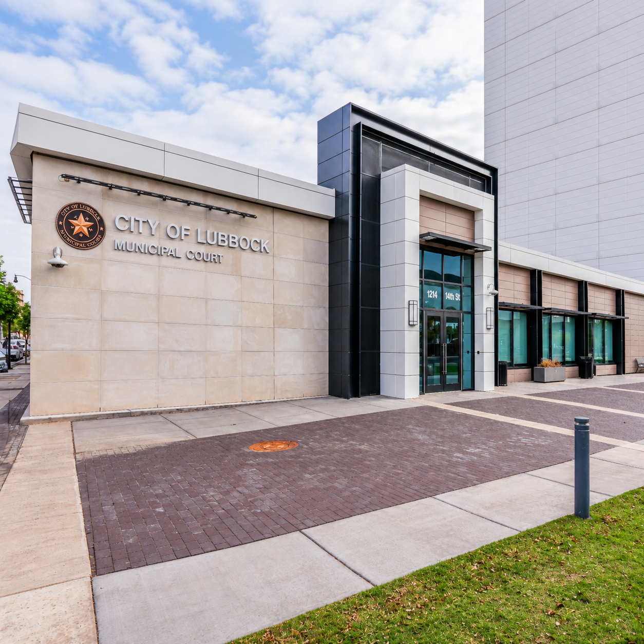 Lubbock Municipal Court Entrance