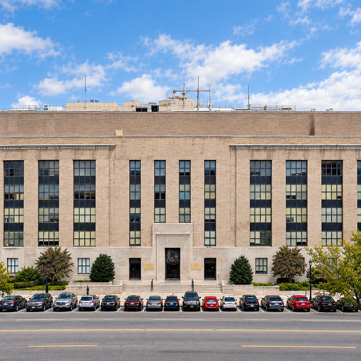 Wilbur J. Cohen Federal Building Facade